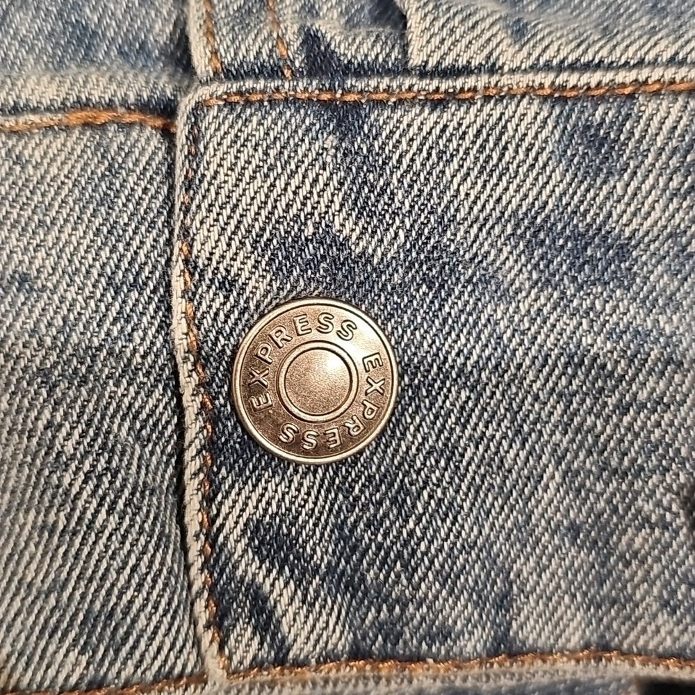 Express Blue Jean Jacket - Picture 4 of 13